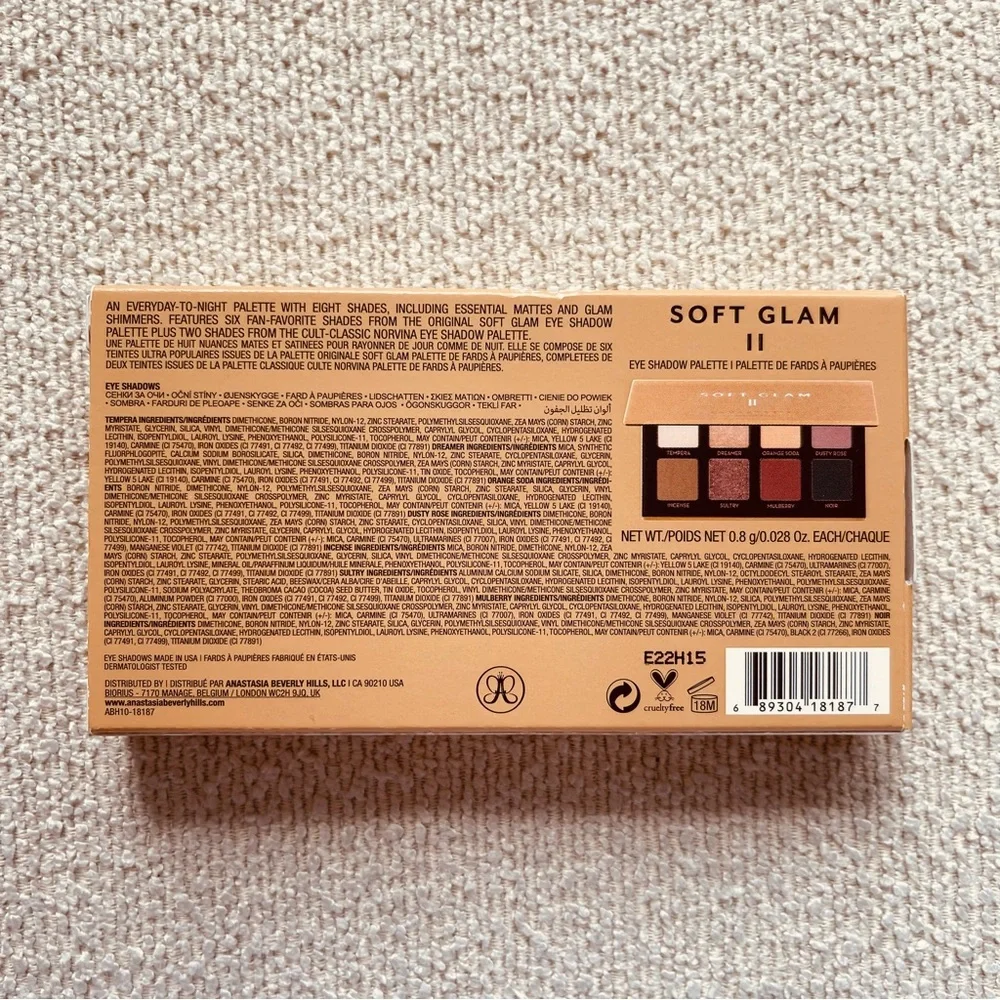 Anastasia Soft Glam 2 Mini Palette - Picture 11 of 11